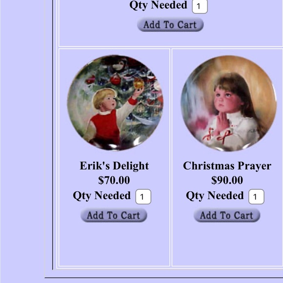 10.25” vintage Set of 3 Children at Christmas Collection by painter, Zolan - Picture 8 of 8